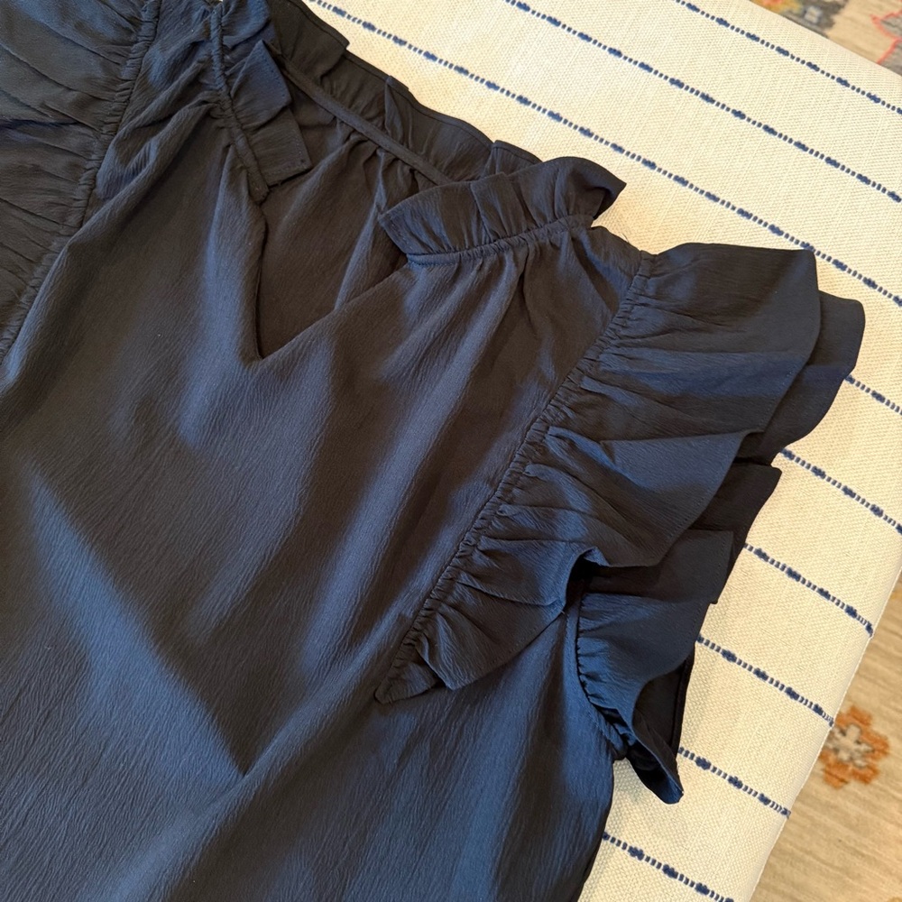 Black Pleated Sleeveless Cocktail Sundress - Picture 2 of 3